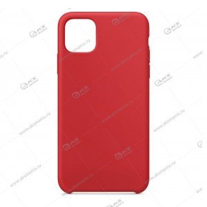 Silicone Case (Soft Touch) для iPhone 11 Pro Max малиново-красный