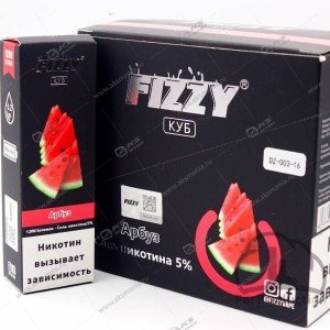 Электронная одноразовая сигарета Fizzy Cub 2% 1200 затяжек Арбуз