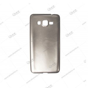 Силикон Samsung S3/i9300 серый металл