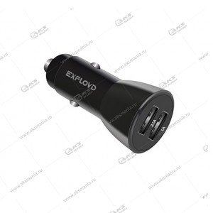 АЗУ Exployd Ray EX-Z-1197 2USB 3.1A черный