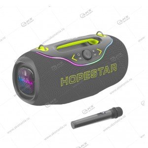 Колонка портативная HOPESTAR A6 CLUB 200W серый