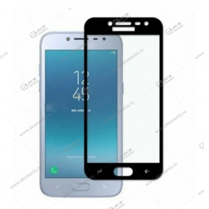 Защитное стекло Samsung J2 Pro/J250 (2018) 11D Black