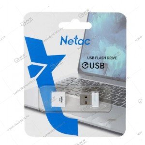 Флешка USB 2.0 16GB Netac U116 mini белый