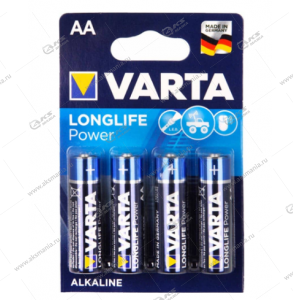 Элемент питания VARTA LR6/4BL AA Longlife Power