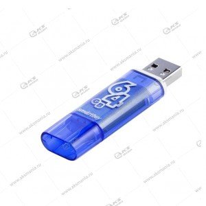 Флешка USB 2.0 64GB SmartBuy Glossy Blue