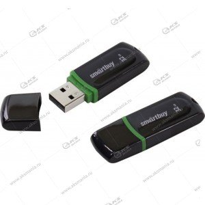 Флешка USB 2.0 32GB SmartBuy Paean Black