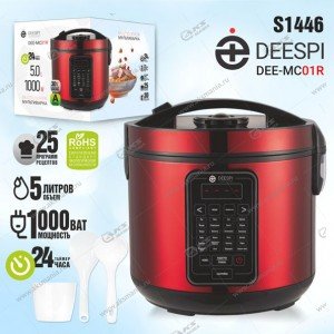 Мультиварка DEESPI DEE-MC01R 5л 1000W
