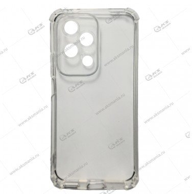 Силикон Huawei Honor 200 Lite 5G плотный прозрачный c усилинными краями