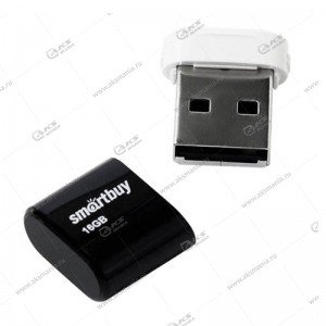 Флешка USB 2.0 16GB SmartBuy Lara Series Black