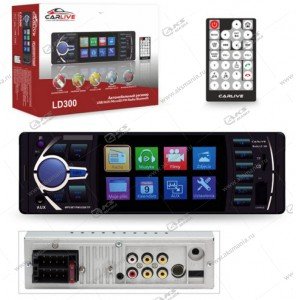 Автомагнитола Carlive LD300 MP5/BT/LCD/1USB/TF/FM/4RCA/1 пульт