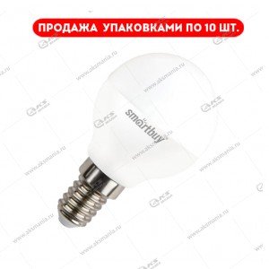 Лампа светодиодная Smartbuy P45-12W-3000K-E14 (теплый свет)