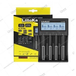 Зарядное устройство LiitoKala Lii-CH4 (AA AAA 26650/21700/ 20700/ 18650/ 18490/ 17670/ 17500/ 14500)