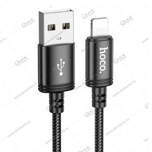 Кабель Hoco X91 Radiance charging data cable Lightning 3м черный
