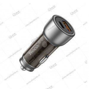 АЗУ Hoco NZ8 PD43W PD25W+USB QC3.0 коричневый