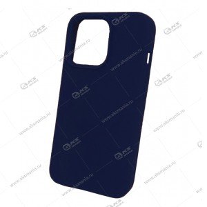 Silicone Case 360 MagSafe для iPhone 13 Pro Max темно-синий