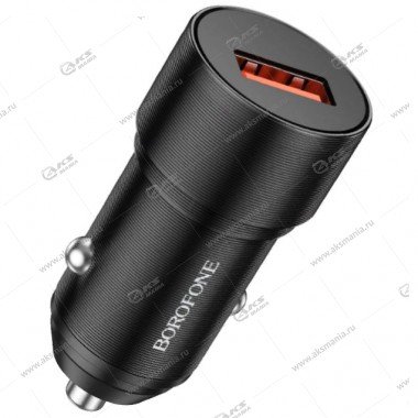 АЗУ Borofone BZ19A USB QC3.0 черный