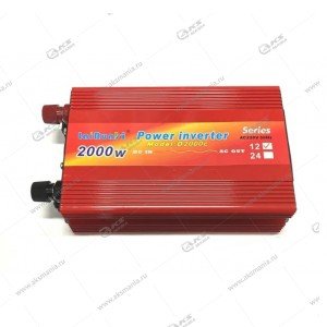 Автомобильный инвертор 12V на 220V 2000W с USB портом (A4816)