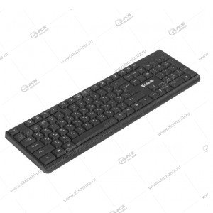 Клавиатура Defender  Element HB-162, полноразмерная, USB, черный