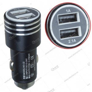 АЗУ NOKOKO KO-22 2USB черный