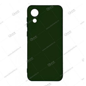 Silicone Cover 360 для Samsung A03 Core темно-зеленый