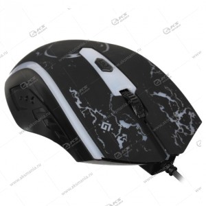 Мышь проводная игровая Defender Overmatch GM-069, 4 кнопки, 2400dpi  черный