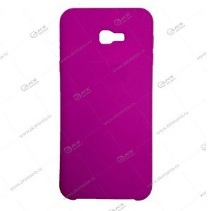 Silicone Cover для Samsung Galaxy J4 Plus фиолетовый