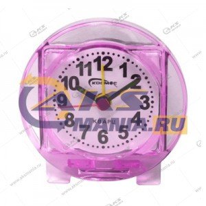 Часы Космос 8031 будильник розовый