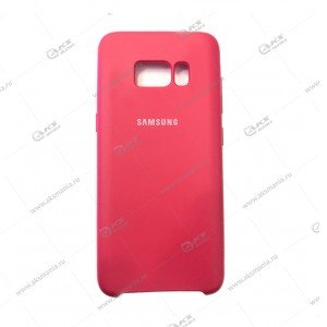 Silicone Case для Samsung S8 малиновый