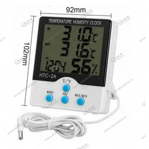 Часы с термометром HTC-2A