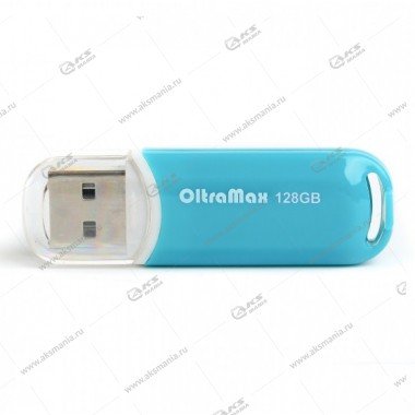 Флешка USB 2.0 128Гб OltraMax 230 стальной синий