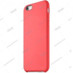 Silicone Case для iPhone 6/6S ярко-розовый