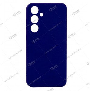 Silicone Cover 360 для Samsung S24 темно-синий