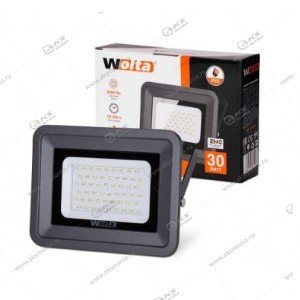 Прожектор светодиодный Wolta WFL-30W/06, 5500K, SMD, IP65, холодный свет