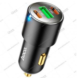 АЗУ Hoco NZ6 PD45W 3-порта (2C1A) черный
