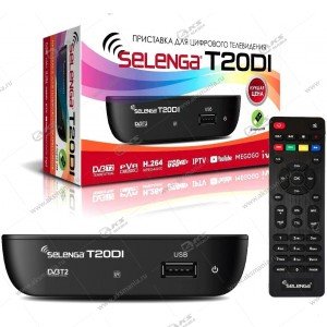 Цифровая TV приставка DVB-T2 SELENGA T20Di