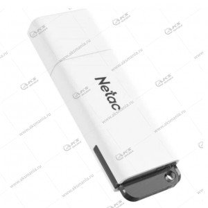 Флешка USB 2.0 8GB Netac U185 белый с LED индикатором