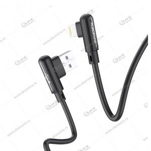 Кабель Borofone BX58 Lucky charging data cable Lightning черный