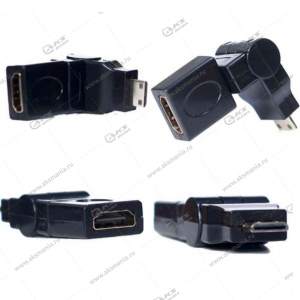 Переходник H167 (mini HDMI-M to HDMI-M 360град.)