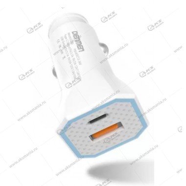 АЗУ Denmen DZ05 1USB QC3.0 + PD белый