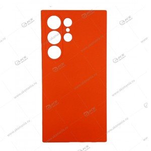 Silicone Cover 360 для Samsung S24 Ultra красный