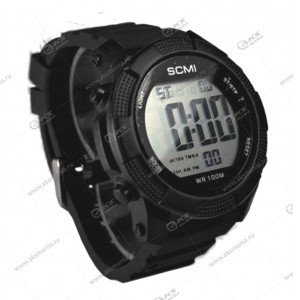Наручные часы SKMI WR 100M в пластике черный