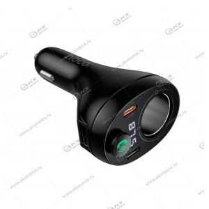 АЗУ ФМ Модулятор Hoco E88 35W(2C) черный