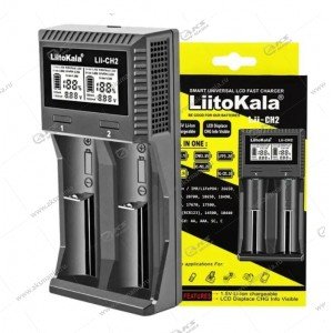 Зарядное устройство LiitoKala Lii-CH2 (AA AAA 26650/21700/ 20700/ 18650/ 18490/ 17670/ 17500/ 14500)