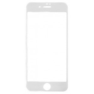 Защитное стекло iPhone 6G/ 6S 3D матовое White