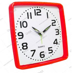 Часы-будильник 009 красный