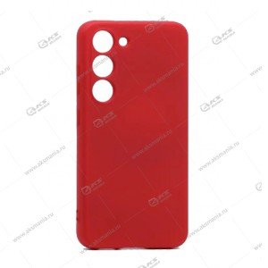 Silicone Cover 360 для Samsung S23 красный