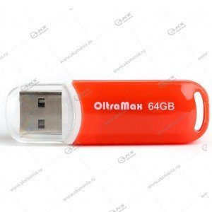 Флешка USB 2.0 64GB OltraMax 230 оранжевый