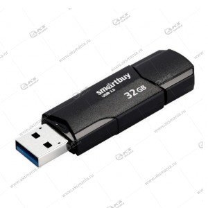 Флешка USB 3.0 32GB SmartBuy Clue Black