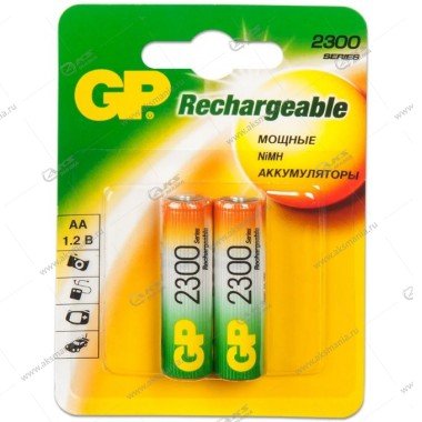 Элемент питания аккумулятор GP R6 (AA) 2300 mAh