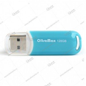 Флешка USB 2.0 128GB OltraMax 230 Steel Blue